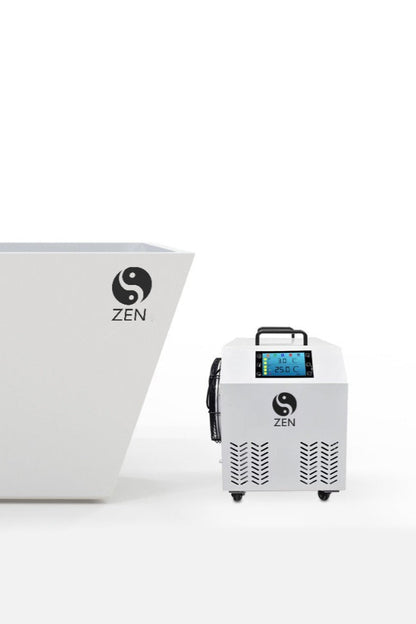 1 Hp Chiller I Cold Plunge Chiller in White(By Zen Plunge)